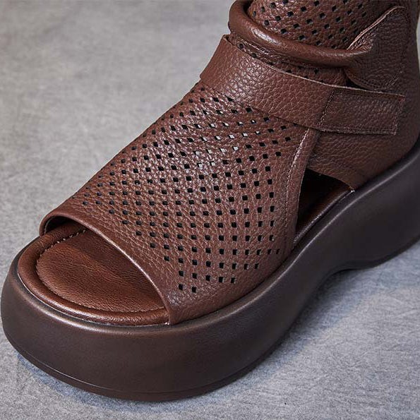 Sandales orthopédiques confortables en cuir | Nyzara™